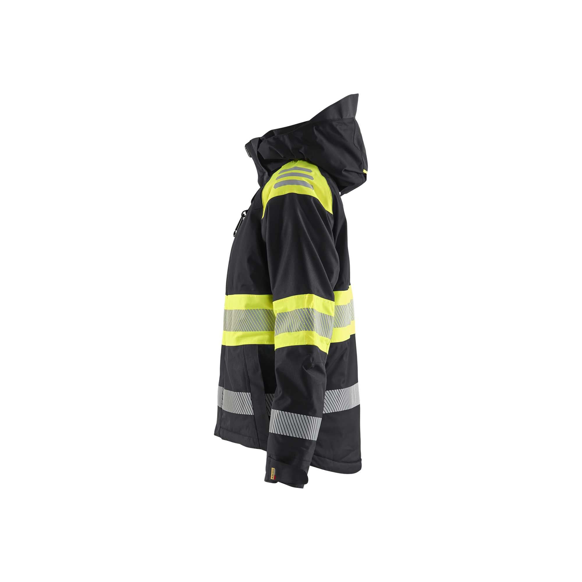 BLAKLADER 44701977 Women’s Hi Vis Winter Jacket Hi Vis Reflective Work Jacket WOMEN - Waterproof
